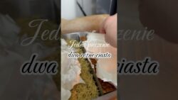 Pleśniak i klasyczny jabłecznik pieczone razem
