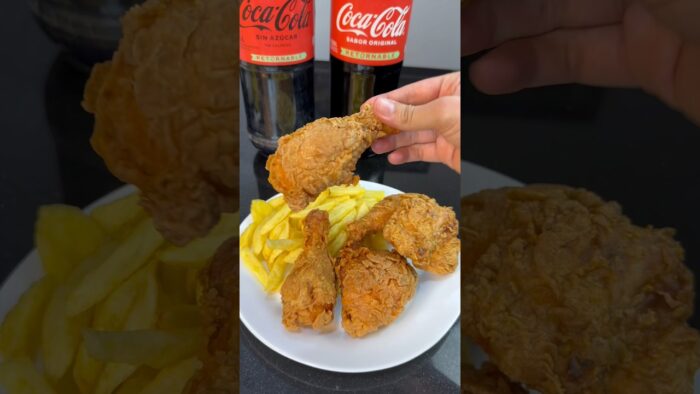 Pollo frito | pollo broaster | receta fácil