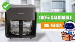 Pruebo la Air Fryer Mist de CREATE | Freidora de aire de cristal ✅ Reseña 2025