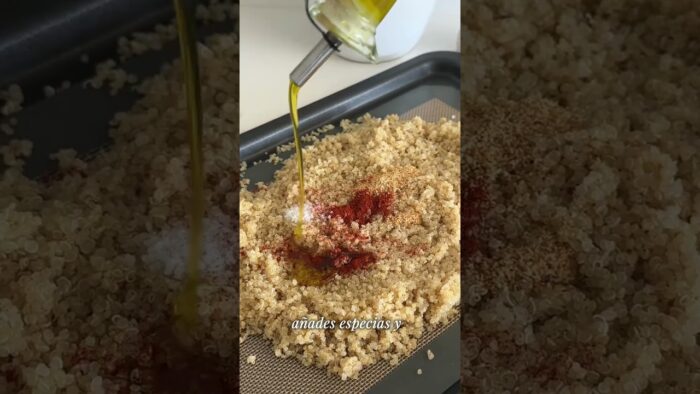 QUINOA CRUJIENTE CON THERMOMIX