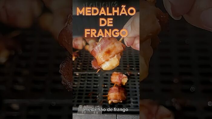 😴🍗 Receita para Preguiçoso: Medalhão de Frango com Bacon em 15 Minutos!