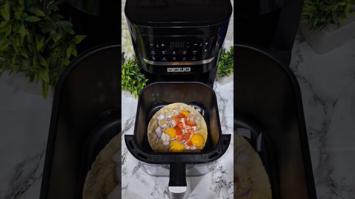 Receta de desayuno rico en proteínas | Idea fácil de refrigerio para freidora de aire