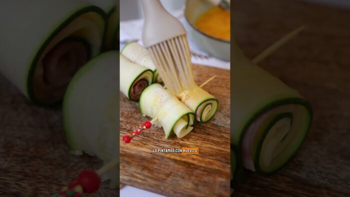 Rollitos de calabacín | Receta Keto con Laura