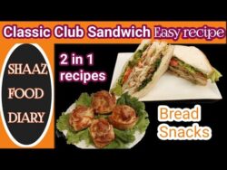 Sándwich Club de Pollo Clásico | Receta de rosas de pan para freidora de aire del diario gastron ...