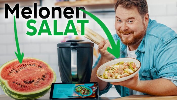 Sommerrezept zum Verlieben: Wassermelonen Feta Salat mit Spargel | Thermomix®️ Kochrezept