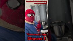 Spider-man cooked “Tandoori Chicken Curry on Fettuccine” with his Thermomix TM6 (Recipe –  ...