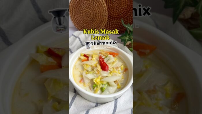 TM6: SAYUR KUBIS MASAK LEMAK VERSI TUMIS THERMOMIX