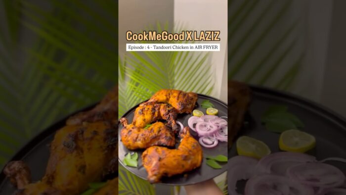 Tandoori chicken in air fryer #food #recipe