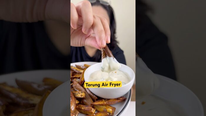 Terung Air Fryer Ni Serius Boleh Buat Ketagih!