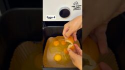 The Secret to Flawless Air Fryer Eggs #easyrecipes #eggs #breakfast #shorts