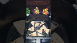 The Ultimate Airfryer Roti Nachos Recipe #roti #nacho #nachos #leftoverroti #reels #baking #recipe