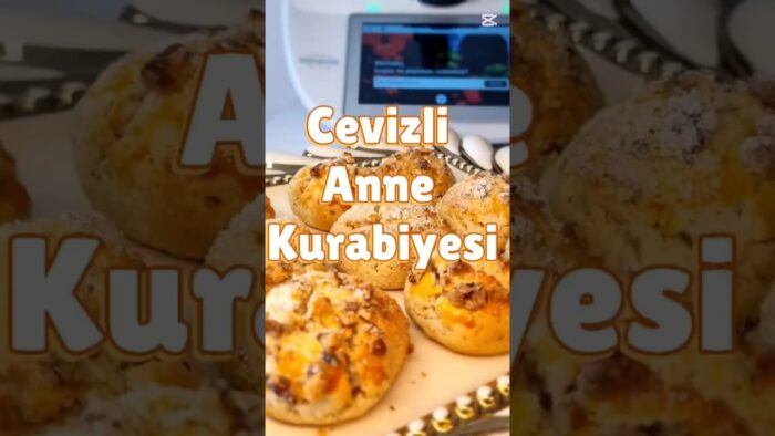 Thermomix TM6 ile Cevizli Anne Kurabiyesi #thermomixtm6 #thermomix #thermogusto #cookies #kurabiye