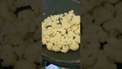 Thermomix TM6 jajka sadzone na varomie z kalafiorem  ziemniakami