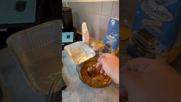 Tiramisu au thermomix cacher au TM7 #kosherfood #kosher #tiramisu #thermomix #patisserie