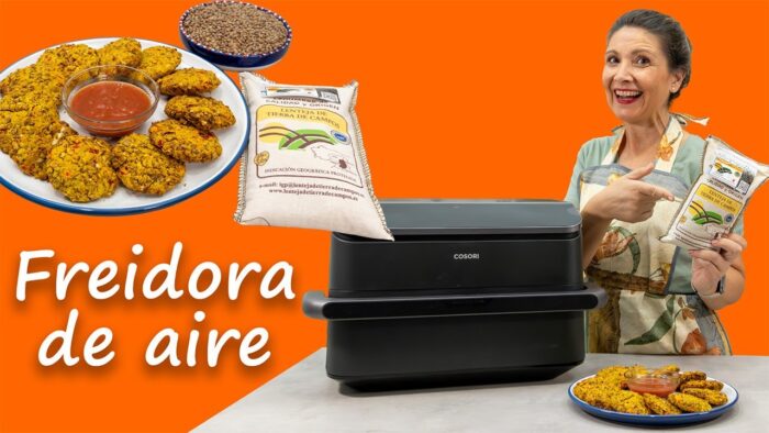 Tortas de Lentejas DELICIOSAS en Freidora de Aire