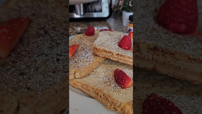 Tostadas Francesas en Freidora de Aire Air Fryer #airfryer #airfryerlovers #recetas #recetafacil