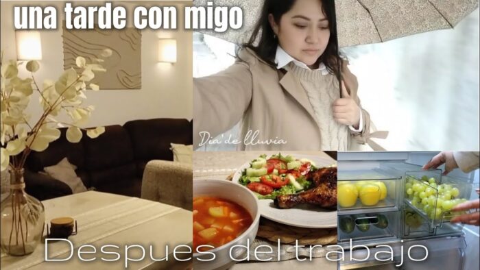 UNA TARDE CONMIGO DESPUÉS DEL TRABAJO| receta fácil en freidora de aire