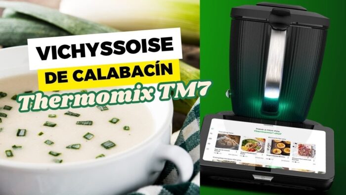 VICHYSSOISE de CALABACÍN en THERMOMIX TM7 | Receta INCREIBLE 🤩​ para este VERANO ☀️​