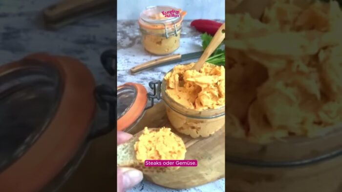 Würzige Paprika-Butter aus dem Thermomix® – das perfekte Extra für Grill, Brot & Co! 🔥