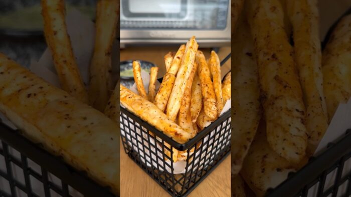 Yuquitas en airfryer