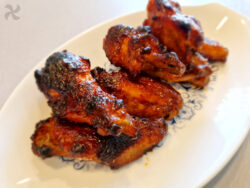 Alitas de pollo a la miel en airfryer