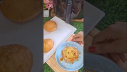halwayi style mung daal Dahi kachori in air fryer,A crispy twist,#shots #shortvideos #recipe #viral