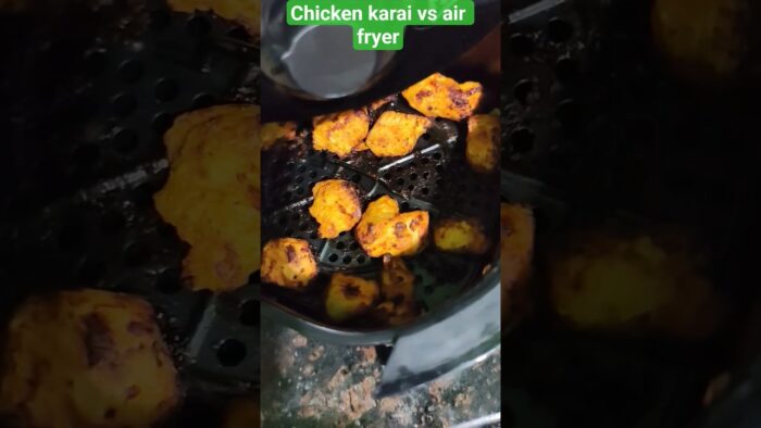 konta besi valo hoy korai vs air fryer ki bolo? #cooking #airfryer #chicken #kebab #homemade #foodie