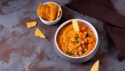 Puré de boniato con especias marroquíes