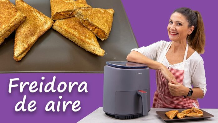 ¡Súper Empanadillas de PAN DE MOLDE Y ATÚN en la Freidora de Aire! 🥟🐟