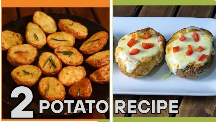 2 Recetas Increíbles de Papas en Freidora de Aire con Pocos Ingredientes que debes probar 🥔