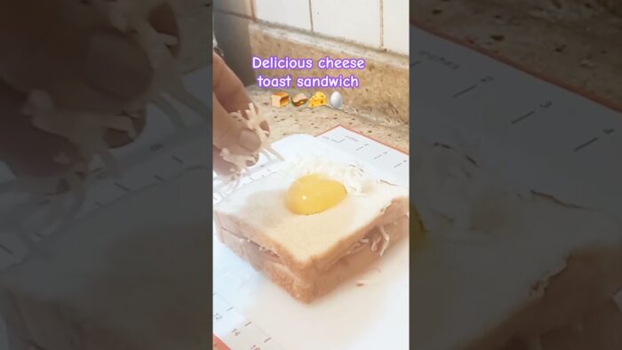 @ Delicious Cheese Taost Sandwich Airfryer Recipe/Foody Cook with Mersy…#short