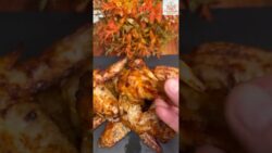 ALITAS DE POLLO 🍗🍗 EN SALSA MEXICANA 😋 CON FREIDORA DE AIRE, te van a encantar, #airfryer #recetas