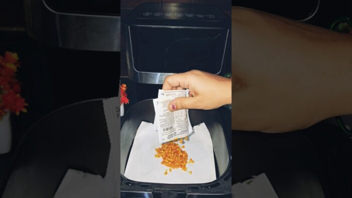 Act II Popcorn In Airfryer #popcorn #food #recipe #shorts #reels #viral #easyrecipe #foodie #cooking