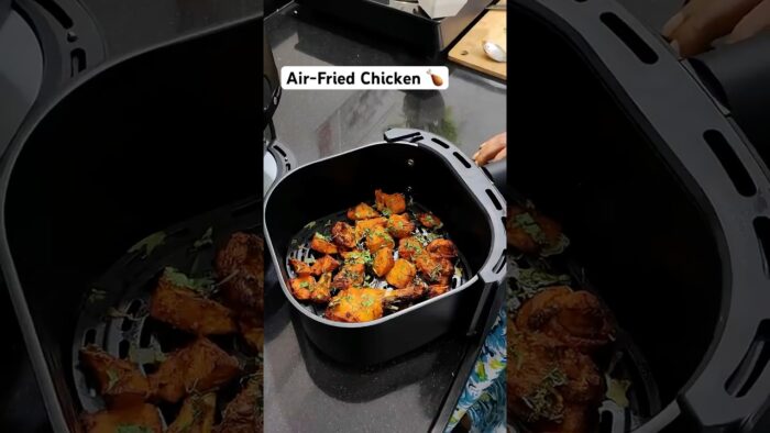 Air Fryer Chicken Roast Recipe | Perfectly Juicy  Crispy #chikenrecipe #chiken #fish #airfryer #food