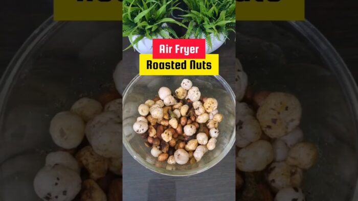 Air Fryer Roasted Nuts #shorts #yt #trending #shortsfeed #viral