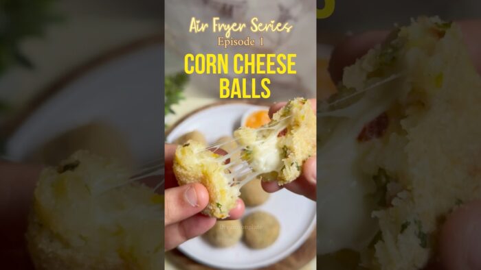 Air Fryer Series | 10 Minutes Recipes | Corn Cheese Balls | Easy Recipes | Cheeselovers #corncheese