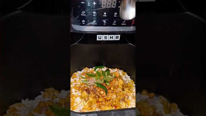Air Fryer Snacks Rice in Air fryer| Air Fryer Puffed Namkeen Recipe| Air fryer Murmura |Namkeen