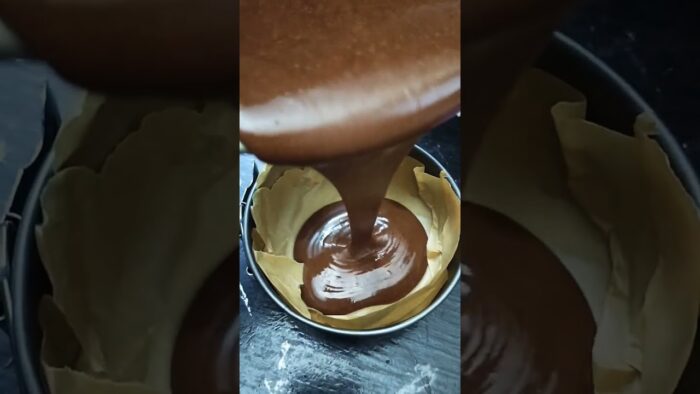 Air fryer chocolate cake recipe 😍 simple and delicious 😋🤤#shortvideo #food #cake #baking love #tamil