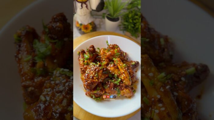 Airfryer Chicken Wings recipe #ytshorts #shortsfeed #youtubeshorts #shorts