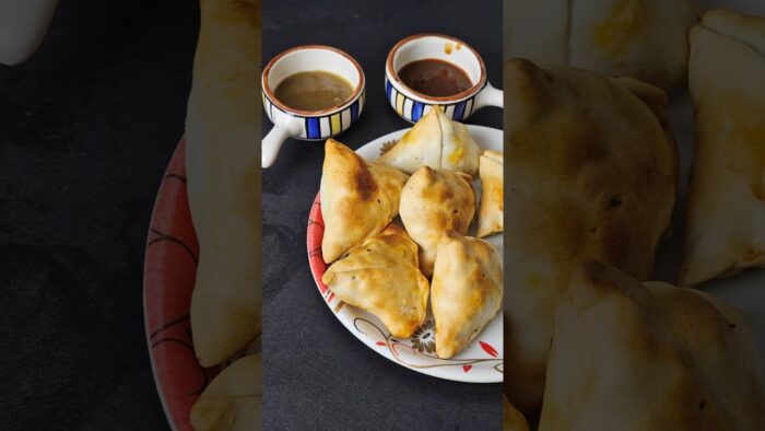 Airfryer Wale Thode Kam Unhealthy Samose… #ankurcooks #cookingrecipes #recipe #foodie #shorts