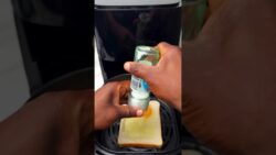 Best Air Fryer Egg Toast #shorts #egg #airfryerrecipes