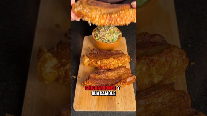 Chicharrones hechos en una freidora de aire  #loccopizza #loccopizzatv #madrid