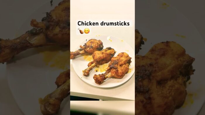 Chicken drumsticks Airfry 😋super delicious!🫰#chickenrecipe#chicken #viralshorts #viral#yt#food