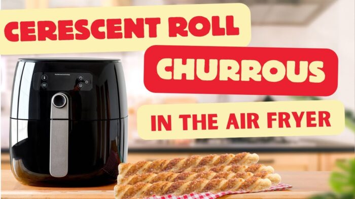Churros en forma de medialuna – Receta para freidora de aire