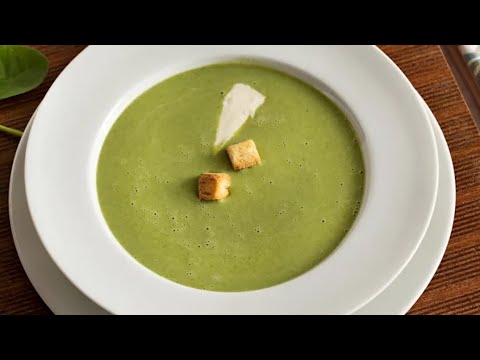 Crema de espinaca con queso en thermomix TM5 y TM6