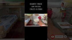 Dairy Free Air Fryer Filet-O-Fish | Filet-O-Fish Sandwich Recipe