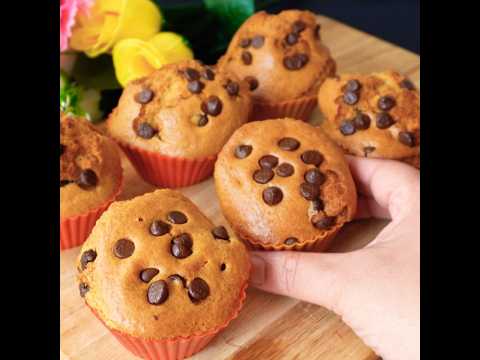 Easy Air-Fryer Muffin Recipe From Scratch😋#shorts #airfryerrecipes #recipe #muffins #airfryer #food