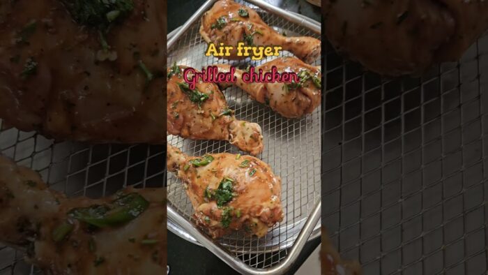 Easy Chicken Kabab. #healthy #chickenrecipe #airfryerrecipes #chickenkabab #airfryer #grilledchicken