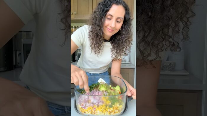 Ensalada de maíz en freidora de aire | FeelGoodFoodie