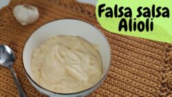 Falso ALIOLI en Thermomix: ¡¡Salsa SUAVE Y DELICIOSA!! con Solo 4 Ingredientes